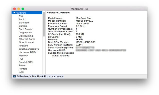 find computer id on mac for keygen
