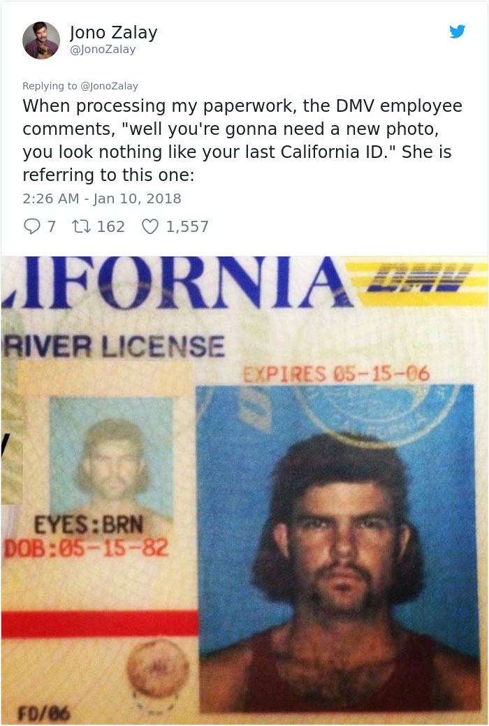 Funny drivers license pics